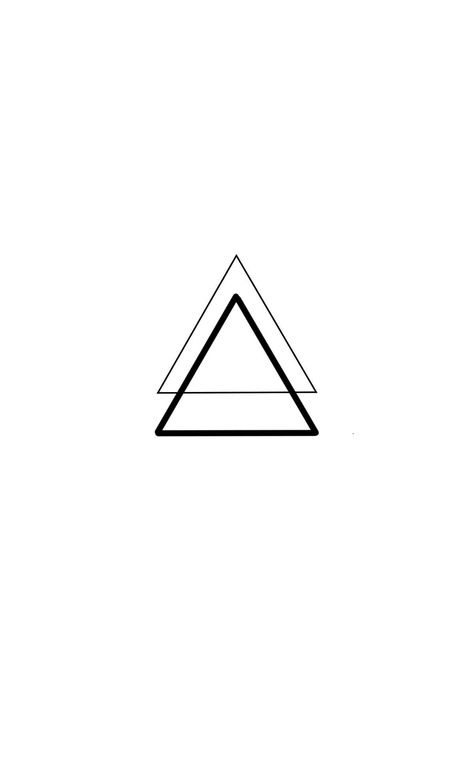 Tiny Triangle Tattoo, Tattoo Ideas Triangle, Triangle Band Tattoo, Double Triangle Tattoo, Moon Tattoo Wrist, Ogham Tattoo, Circle Tattoo Design, Angle Tattoo, Triangle Tattoo Design