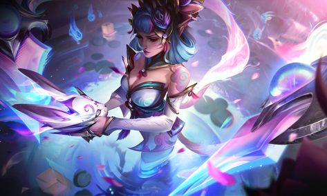 Spirit Blossom Evelynn, Splash Art Poses, Lol Splash Art, League Of Legends Splash Art, Evelynn Lol, League Of Legends Skins, Evelynn League Of Legends, Zed League Of Legends, Spirit Blossom