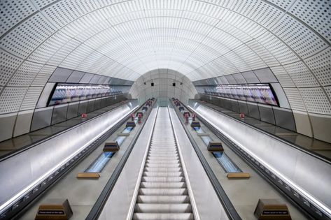 Elizabeth line: Crossrail complete after decades of struggle – a photo essay | Crossrail | The Guardian Elizabeth Line, Tunnel Boring Machine, London Tube, Tube Station, Aerial Images, Liverpool Street, Senior Management, Train Service, Construction Worker