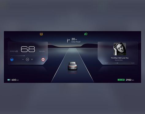 Car App, Car Ui, Autonomous Vehicle, Dashboard Ui, Mobile Ui Design, Head Up Display, Dashboard Design, Interaction Design, Head Unit