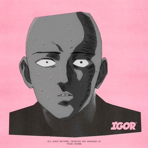 Tyler The Creator Igor, Anime One Punch Man, Rap Album Covers, Album Artwork Cover Art, Alien Aesthetic, Graphic Design Styles, Anime Lineart, Evangelion Art, Concept Album