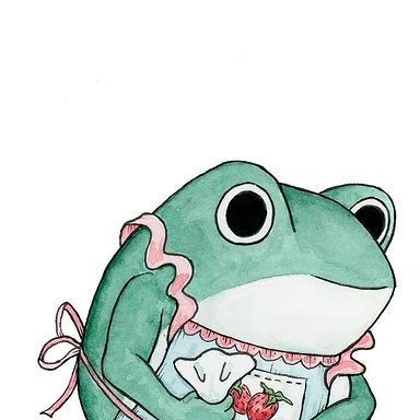 FROG🐸 on Instagram: "I wish a little frog would bake me a cake or maybe I just want to be a little frog baking a cakeIdk•••••••#frog #frogart #watercolor #draweveryday #doodle #illustration #art #baking #cottagecore #cozyillustration #cute #strawberry #strawberrycake Credit@ @frog.page" Frog Baking, Baking Cottagecore, Baking A Cake, Pies Art, Cake Drawing, Frog Art, Cute Strawberry, Doodle Illustration, Bullet Journaling