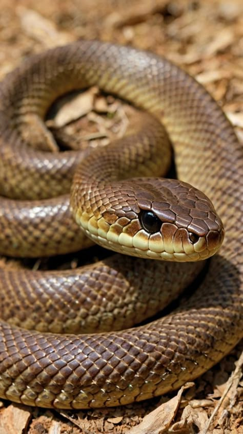 Location: Australia Venom: Highly toxic, capable of causing death in minutes. Effects: Coagulants and neurotoxins that result in uncontrollable bleeding and paralysis. #animal #snake Eastern Brown Snake, Snakes Photography, Breaking Patterns, Snake Reference, Venomous Animals, Poisonous Spiders, Spiders And Snakes, Snake Photos, Poisonous Snakes