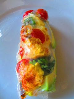 Rice Paper Breakfast, Rice Paper Recipes, Rice Paper Wraps, Breakfast Rice, Breakfast Rolls, Favorite Breakfast Recipes, Breakfast Wraps, Juice Plus, Primal Paleo