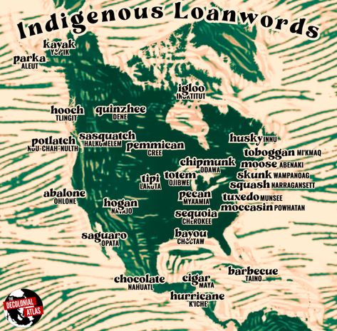 Indigenous Loanwords of Turtle Island – The Decolonial Atlas Aboriginal American, Turtle Island, Black Indians, Ancient Greek Art, Indigenous Americans, History Education, Human History, Native American History, Greek Art