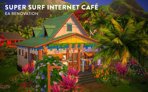 Sims 4 Sulani, Jungle Environment, Ts4 Lots, Sims 4 Stories, Sims Stories, Sims Builds, Life Before You, Sims Building, Jungle Adventure