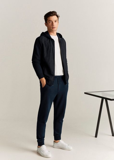 Sports Mix Fashion, Sporty Outfits Men, Outfits Sporty, Classic Jacket, Mango Man, Streetwear Men Outfits, Summer Outfits Men, Sporty Outfits, Basic Outfits