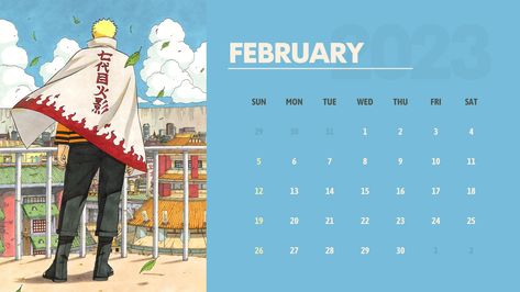 anime 2023 calendar Anime Calendar, Alphabet Wallpaper, Naruto Anime, Naruto, 10 Things, Anime