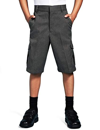 Integriti Schoolwear Boys School Cargo Shorts Smart Uniform Age 2-13 Years Black Grey Teflon Stain Resistant Cargo Shorts Black, Boys Cargo Shorts, School Shorts, Tshirt Skirt, Kids Outfits Girls, Rain Wear, School Outfits, Black Grey, Cargo Shorts