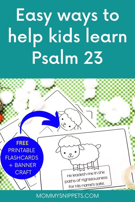 23rd Psalm Crafts For Kids, Psalm 23 For Preschoolers, 23rd Psalm Printable, Psalm 23 Games For Kids, Psalm 23 Printable Free, 23 Psalm Printable, Psalm 23 Craft For Kids, Psalm 23 Activities, Psalm 23 Craft