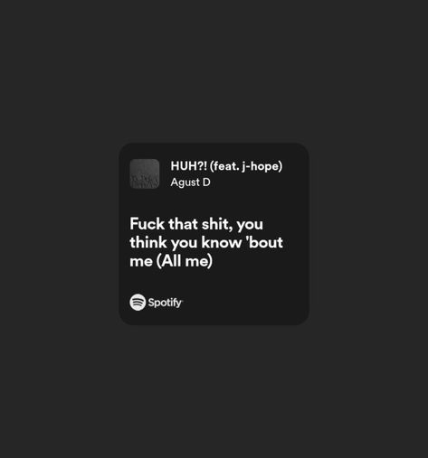 Agust D Spotify, Bts Spotify Lyrics, Bts Music Lyrics, Agust D Lyrics, Songs Lyrics Aesthetic, Kpop Lyrics, Lyrics Spotify, Bts Songs, Meaningful Lyrics