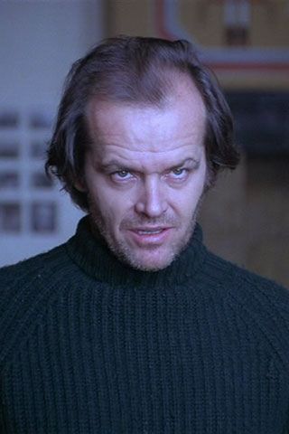 Shining Jack commence à perdre la tête Stanley Kubrick The Shining, The Shining 1980, Jack Torrance, Here's Johnny, Jack Nicholson, Stanley Kubrick, Classic Horror, The Shining, Film Serie