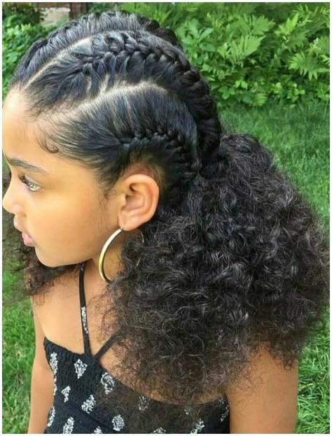 Mixed Race Hairstyles, Mixed Girl Hairstyles, Trendy We Fryzurach, Biracial Hair, Mixed Hair, Girls Braids, Back To School Hairstyles, Creative Hairstyles