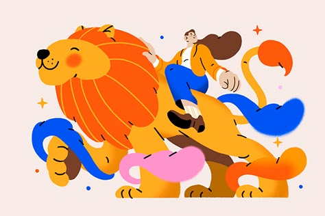 Randomix #10 on Behance Vietnamese Design, Lion Character, Elephant House, Corporate Illustration, Mural Cafe, Doodle People, Graphic Design Cv, Artsy Illustration, Retro Vector Illustration