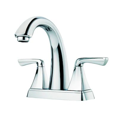 Pfister Selia Polished Chrome 2-Handle 4-in Centerset WaterSense Bathroom Sink Faucet with Drain (Valve Included) at Lowes.com Centerset Bathroom Faucet, Advanced Ceramics, Lavatory Faucet, Water Consumption, Faucet Handles, Bathroom Sink Vanity, Bathroom Faucet, Bathroom Sink Faucets, Vanity Sink