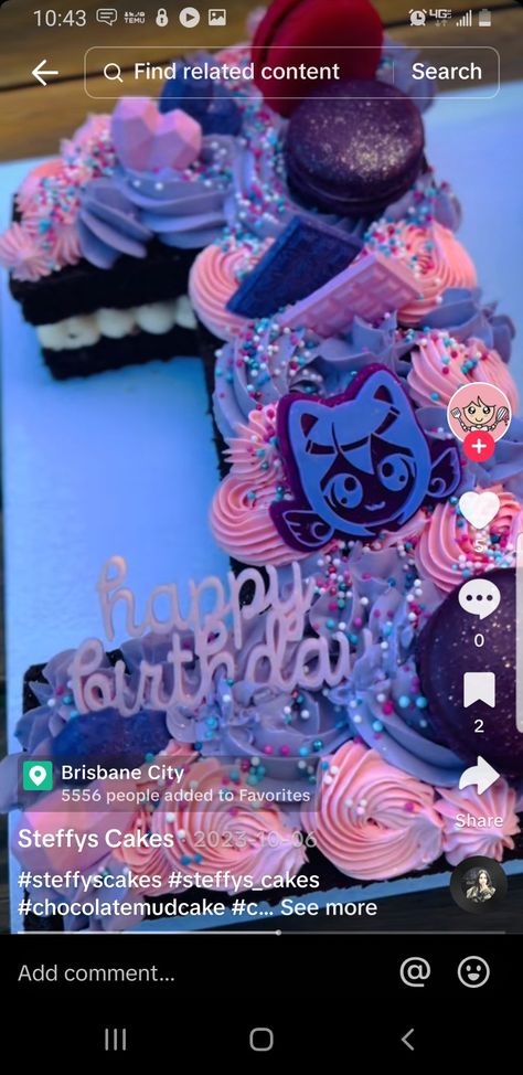 Aphmau Cake Ideas, Aphmau Birthday Cake, Aphmau Birthday Party Ideas, Aphmau Cake, Aphmau Birthday, Doll Template, Chocolate Mud Cake, Creative Birthday Cakes, Paper Doll Template