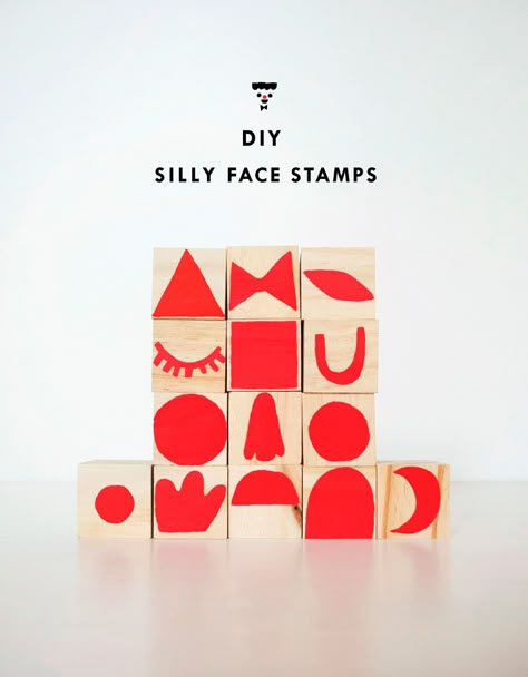 Face Stamps, Silly Face, Stamp Carving, String Art Diy, Creative Activities For Kids, Silly Faces, Making Stuff, Stamp Crafts, Childrens Art