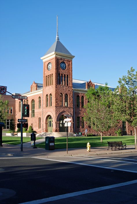 Flagstaff AZ - Court house Flagstaff Az, American Southwest, Flagstaff, Ferry Building San Francisco, Big Ben, Grand Canyon, Over The Years, Arizona, Tower