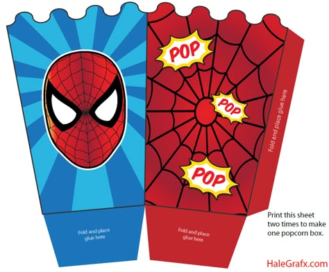 http://halegrafx.com/printables/free-printable-spider-man-popcorn-box/ Spiderman Popcorn, Spiderman Printables, Popcorn Box Template, Spiderman Theme Party, Spiderman Theme, Popcorn Boxes, Spiderman Birthday Party, Spiderman Party, Avengers Birthday