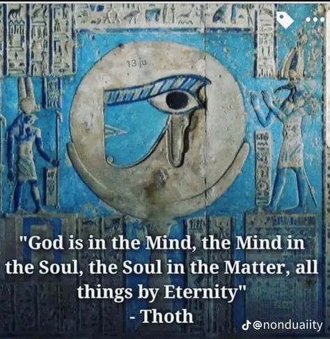 Egyptian Quote, The Kybalion, Emerald Tablets Of Thoth, Kemetic Spirituality, Ancient Egyptian Deities, Egyptian Deity, Sacred Science, Book Of The Dead, Ancient Egyptian Gods