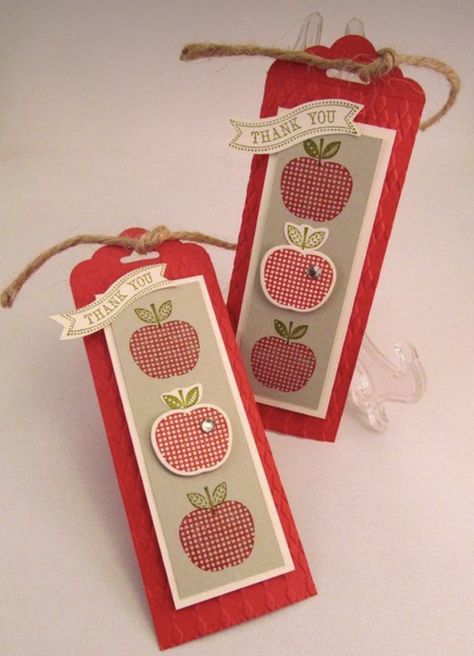 Teacher Scrapbook, Bookmark For Teacher, Apple Cards, Apple Tag, Teachers Day Greetings, Apple School, Happy Birthday Floral, Teacher Craft, You Perfect