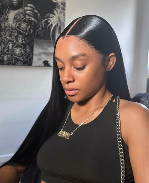 Straight Side Part, Side Part Quick Weave, Cornrows Braids For Black Women, Basketball Hairstyles, Classic Glasses, Frontal Wig Hairstyles, Black Ponytail Hairstyles, Straight Wigs, Quick Weave Hairstyles