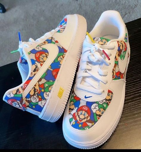 This Sneakers & Athletic Shoes item by ElleChappo has 9 favorites from Etsy shoppers. Ships from Warren, MI. Listed on Jul 13, 2024 Mario Shoes, Shoes Painting, Nike Casual Shoes, Shoes For Fall, Nike Shoes Women Fashion, Custom Shoes Men, Cute Shoes For Women, Custom Sneakers Diy, 3d Fabric