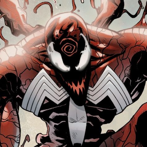 Carnage Pfp Icon, Carnage Comic Icons, Arachknight Icon, Marvel Pfp Comics, Carnage Pfp, Spider Carnage, Comic Pfp, Carnage Symbiote, Absolute Carnage