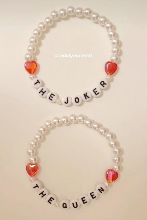 The Joker And The Queen Taylor Swift, Ed Sheeran Concert Bracelets, Taylor Swift Couple Bracelets, Ed Sheeran Friendship Bracelet, Ed Sheeran Bracelet, Swifty Bracelets, The Joker And The Queen, Joker And The Queen, Swiftie Bracelets