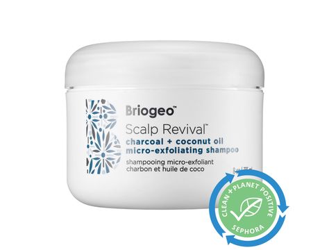 Check out this product at Sephora.com - Briogeo Scalp Revival Charcoal + Coconut Oil Micro-exfoliating Scalp Scrub Shampoo - 8 oz/ 236 mL Briogeo Scalp Revival, Rose Cream, Scalp Scrub, Cream Cleanser, Rose Oil, Vaseline, Coconut Oil, Sephora, Shampoo Bottle