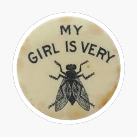 "My Girl is Very Fly - Vintage pin" Pin for Sale by erin-dw | Redbubble Patches And Pins, I'm With The Band, Pin Ideas, Pins And Patches, Cool Pins, Pics Art, Vintage Pins, Just Girly Things, Button Pins