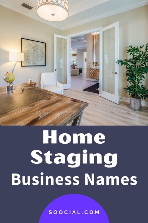 Home Staging Business Names, Staging Company, Staging Business, Real Estate Staging, Home Staging Tips, Virtual Staging, Real Estate Photography, Real Estate Tips, Interior Design Companies