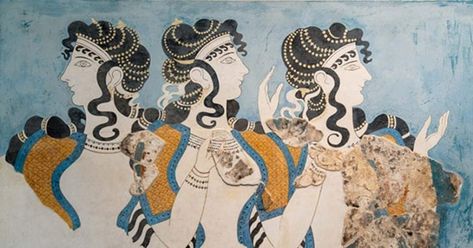 Differences between Minoan and Mycenaean Art | TheCollector Knossos Palace, Minoan Art, Heraklion, Ancient Origins, Greek Art, Art Antique, Bronze Age, British Museum, Ancient Greece