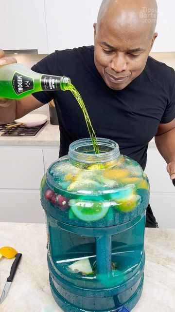 TIPSY BARTENDER 🍻🍹 on Instagram: "The People Pleaser Jungle Juice 🍍" Jungle Juice Alcoholic Parties, 5 Gallon Jungle Juice Recipe, Tipsy Bartender Jungle Juice, Liquor Quotes, Jungle Juice Recipe, Tipsy Bartender, Swedish Fish, Jungle Juice, People Pleaser