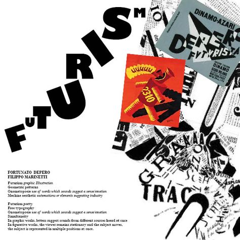 Futurism Futurism Design Graphic, Futurism Typography, Futurism Art Movement, Layout Editoriale, Herbert Matter, Plates Ideas, Post Modernism, Futuristic Typography, Futurism Art