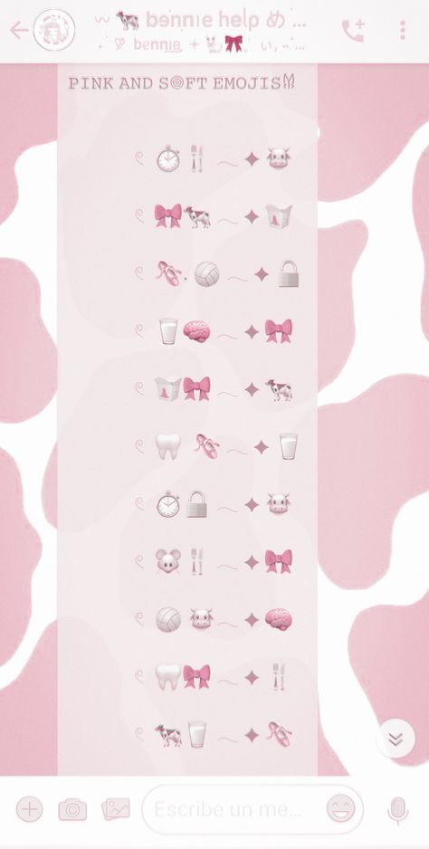 Coquette Emojis Combo Pink, Cutecore Emoji Combos, Pink Emoji Combos, Combo Emoji, Samsung Pink, Cute Emoji Combinations, Beach Crafts Diy, Aesthetic Usernames, Emoji Combos