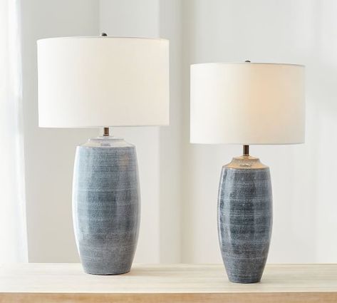 Pottery Barn Table, Bedside Lights Lamps, Lamp Pottery, Large Table Lamps, Rustic Ceramics, Small Lamp, Small Table Lamp, Task Lamps, Ceramic Table Lamp