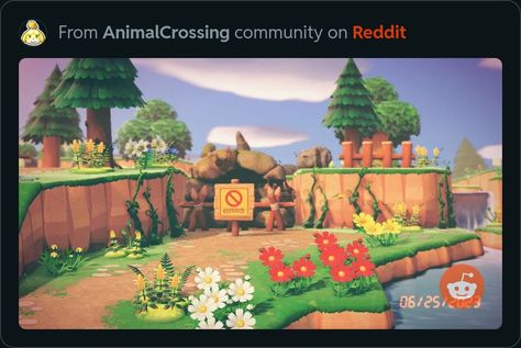 Cave Animal Crossing, Acnh Hiking Trail Design, Acnh Cave, Acnh Hiking Trail, Animal Crossing Hiking Trail, Animal Crossing Stonehenge, Animal Crossing Bamboo Forest, Acnh Forestcore Museum, Acnh Forced Perspective Forest