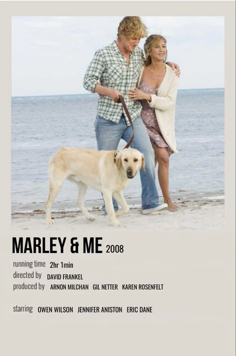 minimal polaroid movie poster for marley & me Marley And Me Movie Poster, Marley And Me Movie, Movie Polaroids, A Dogs Purpose, Romcom Movies, Marley And Me, Movies To Watch Teenagers, Dog Movies, Iconic Movie Posters