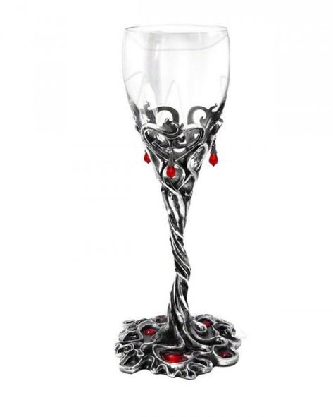 Every wine lover needs at least one stemware set – most choose a versatile option large enough for reds, and maybe pick up a few champagne flutes and call it Gothic Wine Glasses, Cool Wine Glasses, Fancy Wine Glasses, Unique Wine Glass, Unique Wine Glasses, Fun Wine Glasses, Decorated Wine Glasses, Margarita Glasses, Goth Wedding