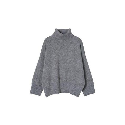 Crop Fit Turtleneck Sweater ($79) ❤ liked on Polyvore featuring tops, sweaters, clothing - ls tops, light gray, cropped turtleneck sweater, polo neck sweater, oversized turtleneck, oversized cropped sweater and oversized turtleneck sweater Polyvore Chic, Oversized Cropped Sweater, Oversized Crop Top, Cropped Turtleneck, Light Grey Sweater, Turtle Neck Crop Top, Woolen Sweaters, Oversized Turtleneck Sweater, Oversized Turtleneck