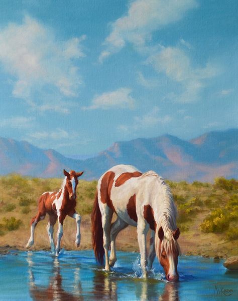 Painting Pose, Equine Artwork, Sketchbook Challenge, Fire Icons, Western Artwork, Western Paintings, Horse Drawings, Equine Art, Western Horse