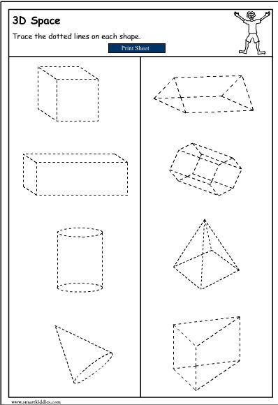 Drawing 3D Objects - Click to download. Drawing Objects, Math Drawing, Drawing Paper, Grade 6, Kids Activity, Junior High School, Interactive Activities, Drawing Lessons, Learning Tools