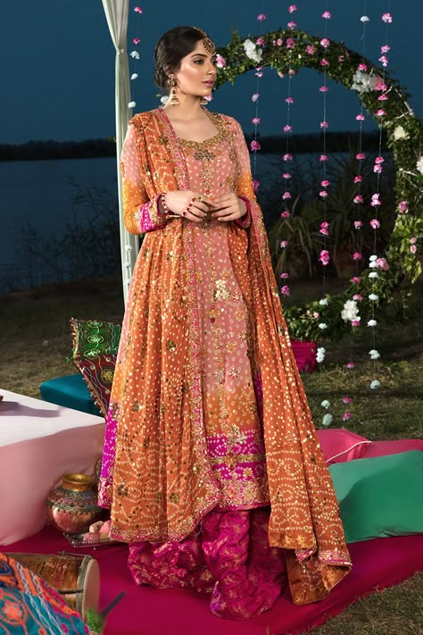 Dhaka Pajama, Kamdani Work, Pink Marigold, Ansab Jahangir, Asian Wedding Dress Pakistani, Raw Silk Lehenga, Pakistani Formal Dresses, Couple Wedding Dress, 3 Piece Outfit