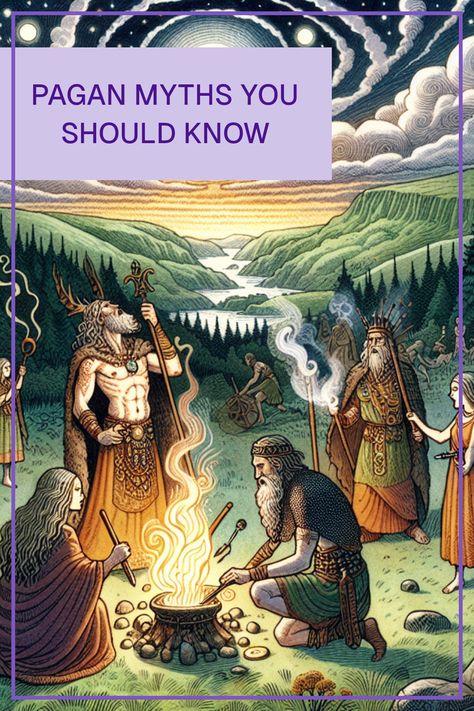 Unlock the fascinating world of pagan mythology with this insightful guide! Explore powerful stories and beliefs that shaped ancient cultures. From unique deities to rich folklore, you’ll discover how these legends influence modern witchcraft. Did you know that every myth carries a hidden message? Become part of this magical journey that connects various traditions and spiritual practices. Dive into the allure of ancient myths, and let your spirit be inspired by the teachings of centuries past. Reawaken your sense of wonder and curiosity today! Pagan Mythology, Pagan Traditions, Modern Witchcraft, Pagan Beliefs, Witch Rituals, Myths And Legends, Celtic Mythology, Sacred Text, Daily Tarot