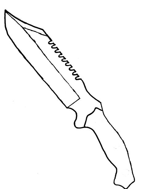 M9 Bowie, Bowie knife Template , 1084 Steel, Next knife in line to make. Bowie Knife Drawing, Bowie Knife Tattoo Ideas, Knife Outline, Cardboard Knife, Spartan Blades, Knife Templates, Rambo Knife, Knife Template, Knife Drawing