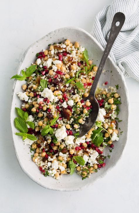 17-Minute Pearl Couscous Salad Pearl Cous Cous Recipes Summer Salads, Pearl Cous Cous Salad Recipes, Coos Coos Salad, Couscous Feta Salad, Pearl Cous Cous Salad, Cuscus Salad, Pearl Couscous Recipes, Pearl Couscous Salad, Pearl Couscous