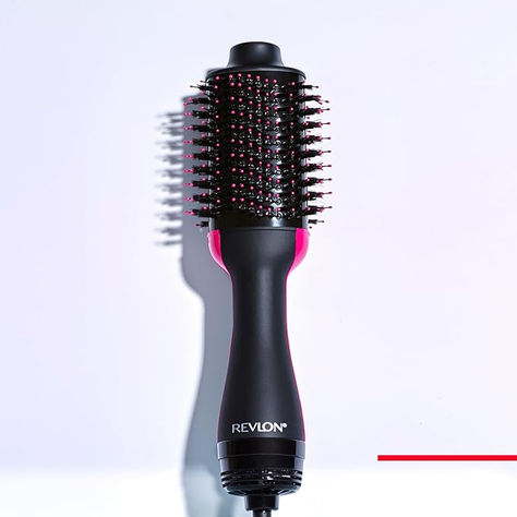 REVLON One-Step Volumizer Original 1.0 Hair Dryer and Hot Air Brush, Black Revlon One Step Hair Dryer, Volumizer Hair Dryer, One Step Hair Dryer, Tiktok Products, Revlon Hair Dryer, Hair Blower, Hot Air Brush, Blow Dry Brush, Ceramic Hair