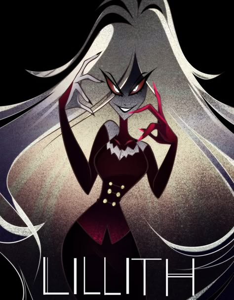 Hazbin Hotel Lilith, Lilith Hazbin, Animes Emo, Hazbin Hotel Art, Waiting List, Vivziepop Hazbin Hotel, Hazbin Hotel And Helluva Boss, Ink Illustrations, Hotel Art