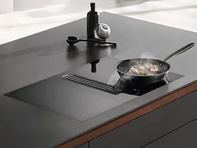 Miele KMDA 7476 FL Induction cooktop with integrated vapour extraction Downdraft Extractor, Cooktops, Cooker Hoods, Induction Cooktop, Cooking Area, Electrical Components, Energy Efficiency, Easy Cleaning, Extra Large